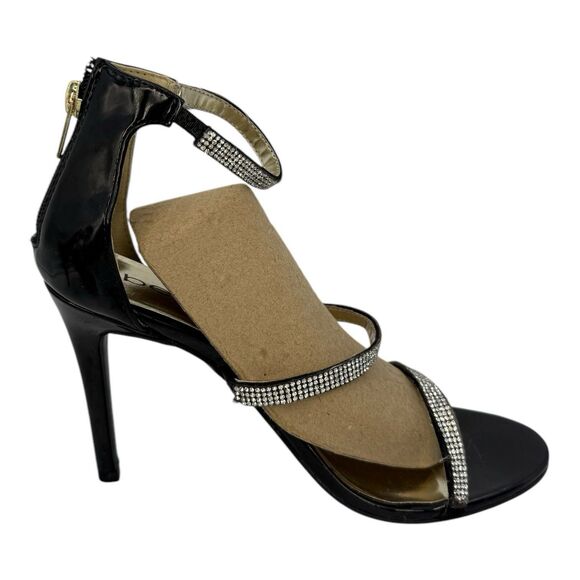 Bebe Women’s Janae Black Upper Patent Leather High Heel Pump US Size 7 - Picture 3 of 7